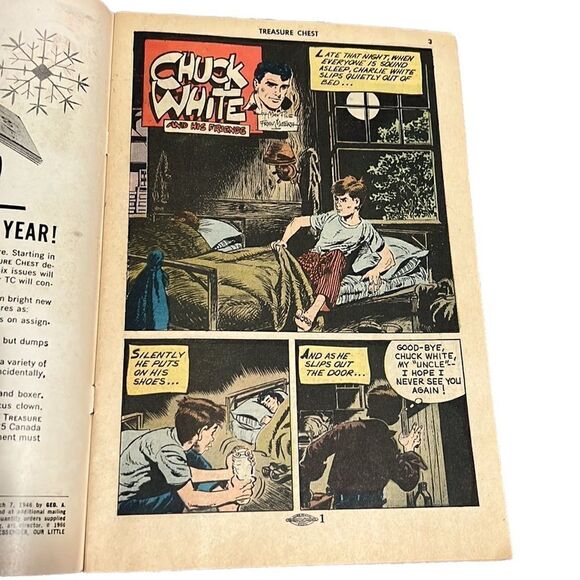 Treasure Chest Comic Book Vol21 #16 Vintage 1966 Fun & Fact Collectable Retro - Picture 8 of 10